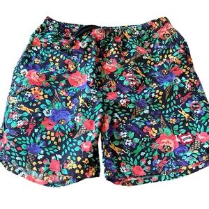 Ice Cream Multi Color Floral Shorts Mens M